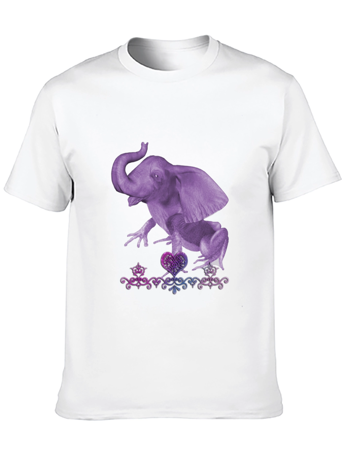 Elephant Frog Graphic T-Shirt