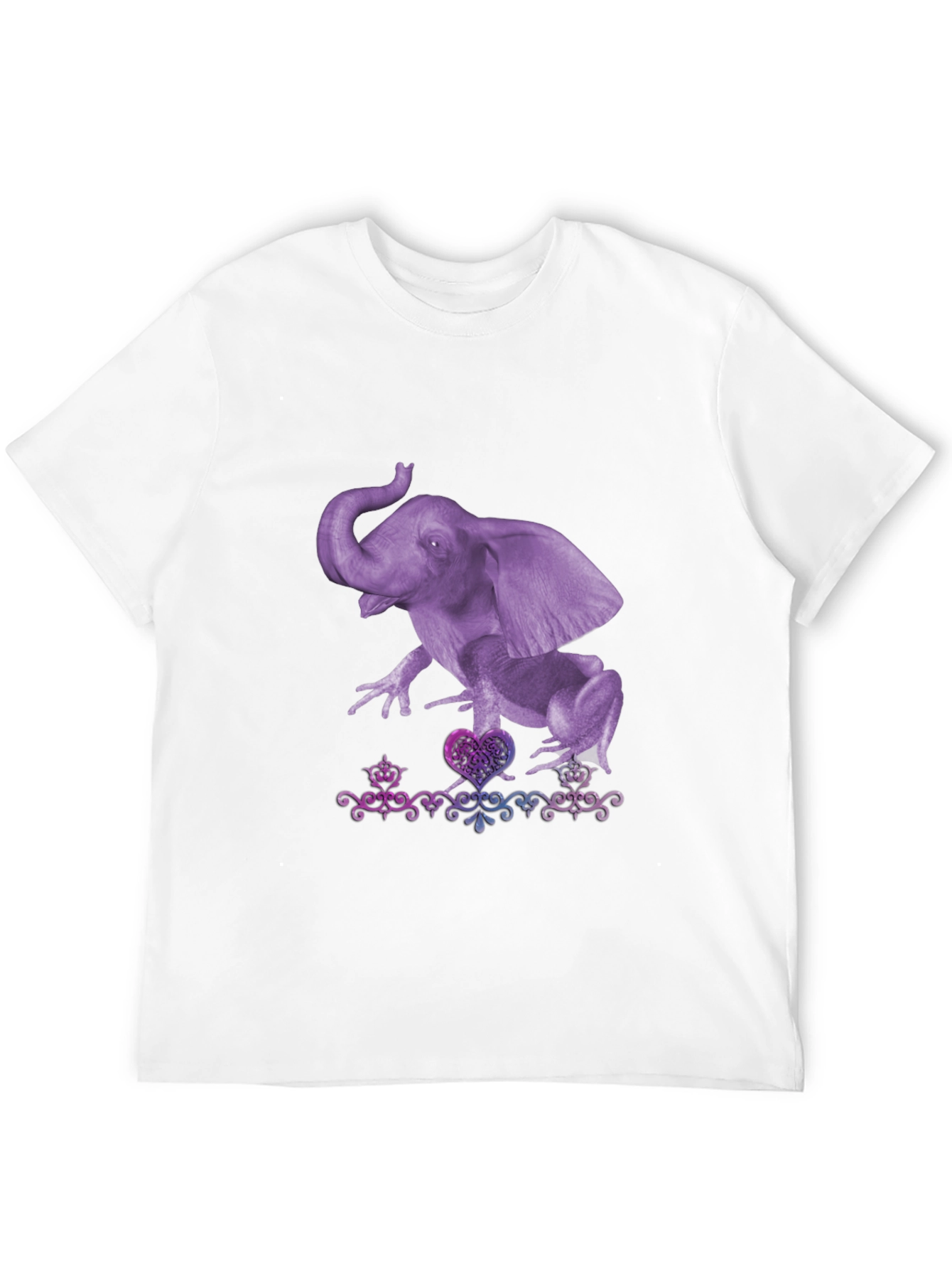 Elephant Frog Graphic T-Shirt