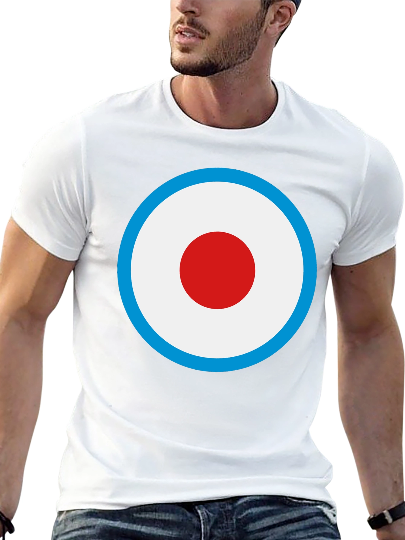 Mod Target T-Shirt - Classic Retro Style