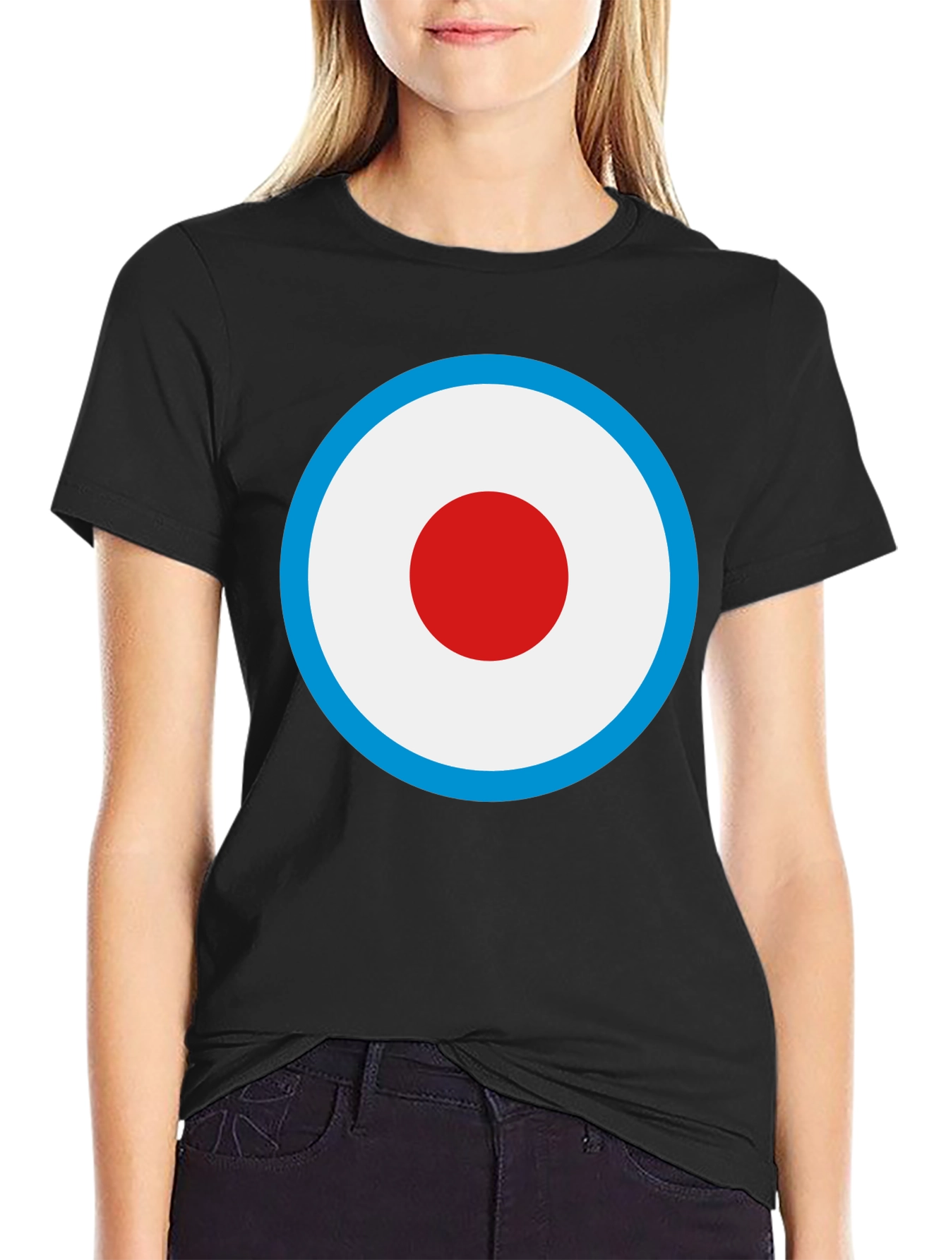 Mod Target T-Shirt - Classic Retro Style