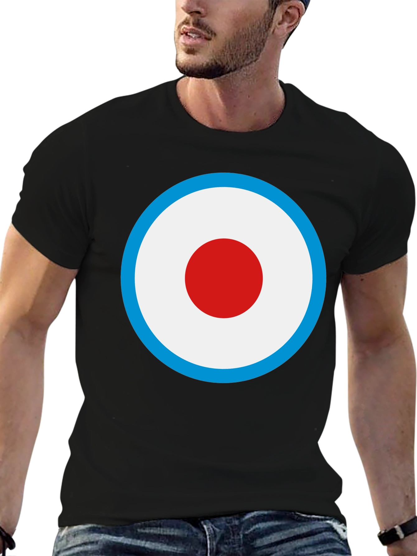 Mod Target T-Shirt - Classic Retro Style