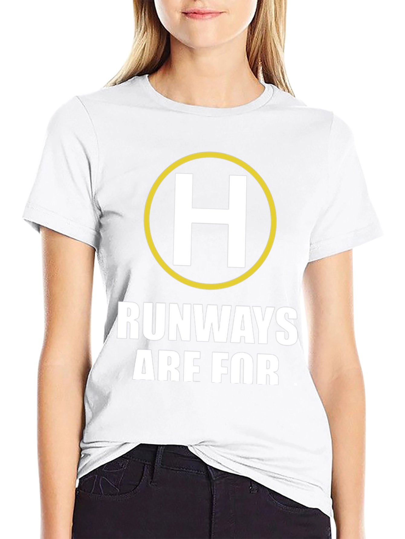 Helicopter Pilot T-Shirt - Runways Are For Cars