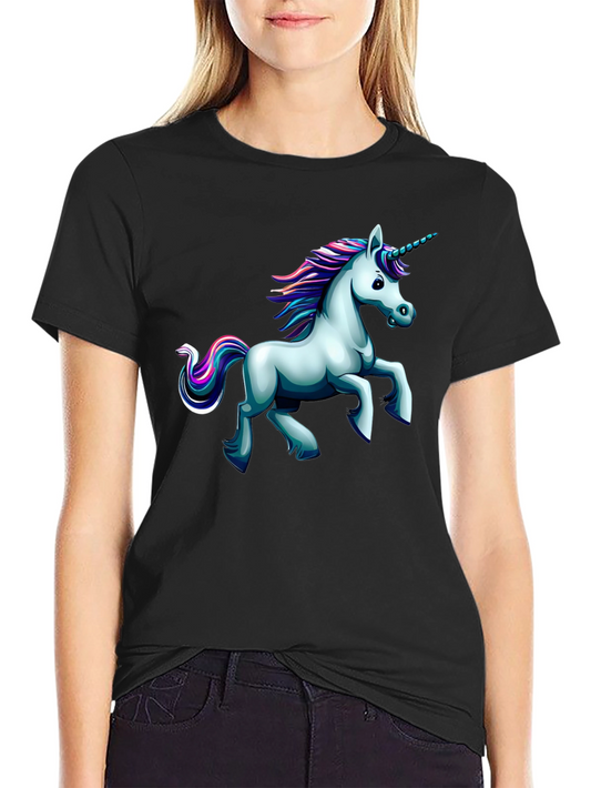 Unicorn Graphic Tee - Fantasy Creature Shirt