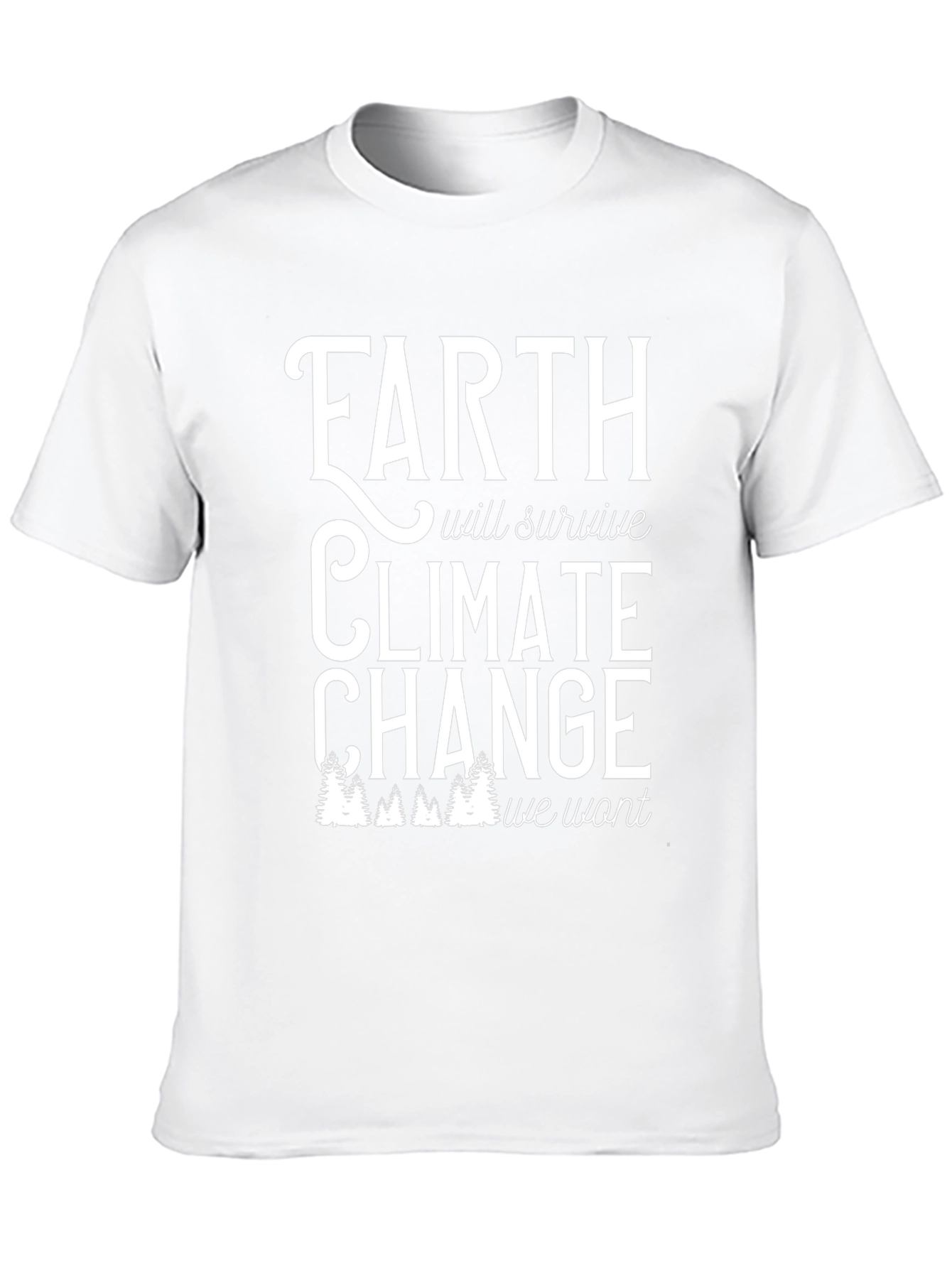 Earth Climate Change T-Shirt - Black