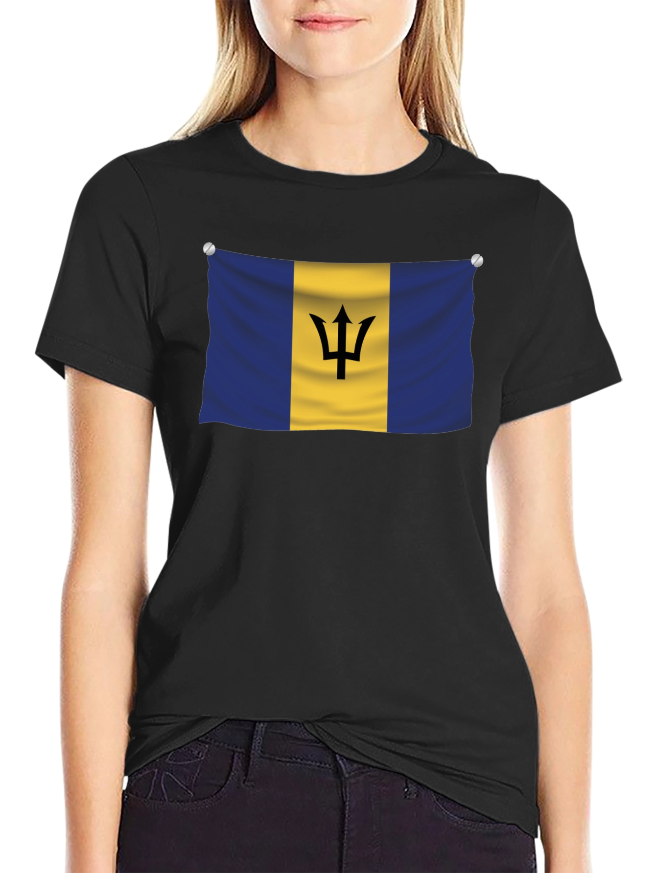 Barbados Flag T-Shirt: Caribbean Pride