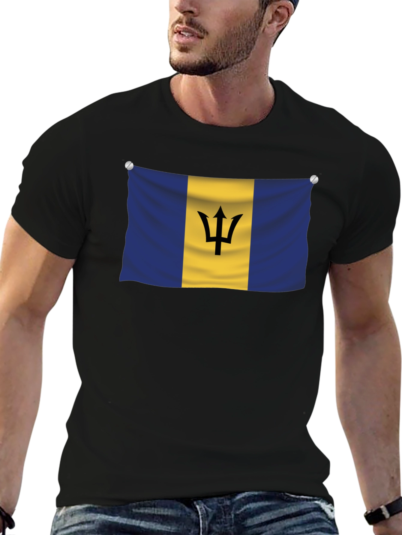 Barbados Flag T-Shirt: Caribbean Pride