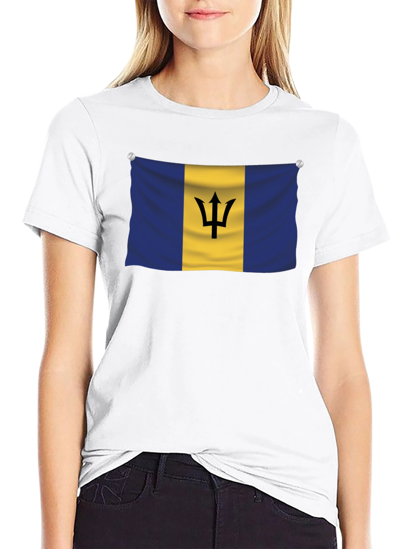 Barbados Flag T-Shirt: Caribbean Pride