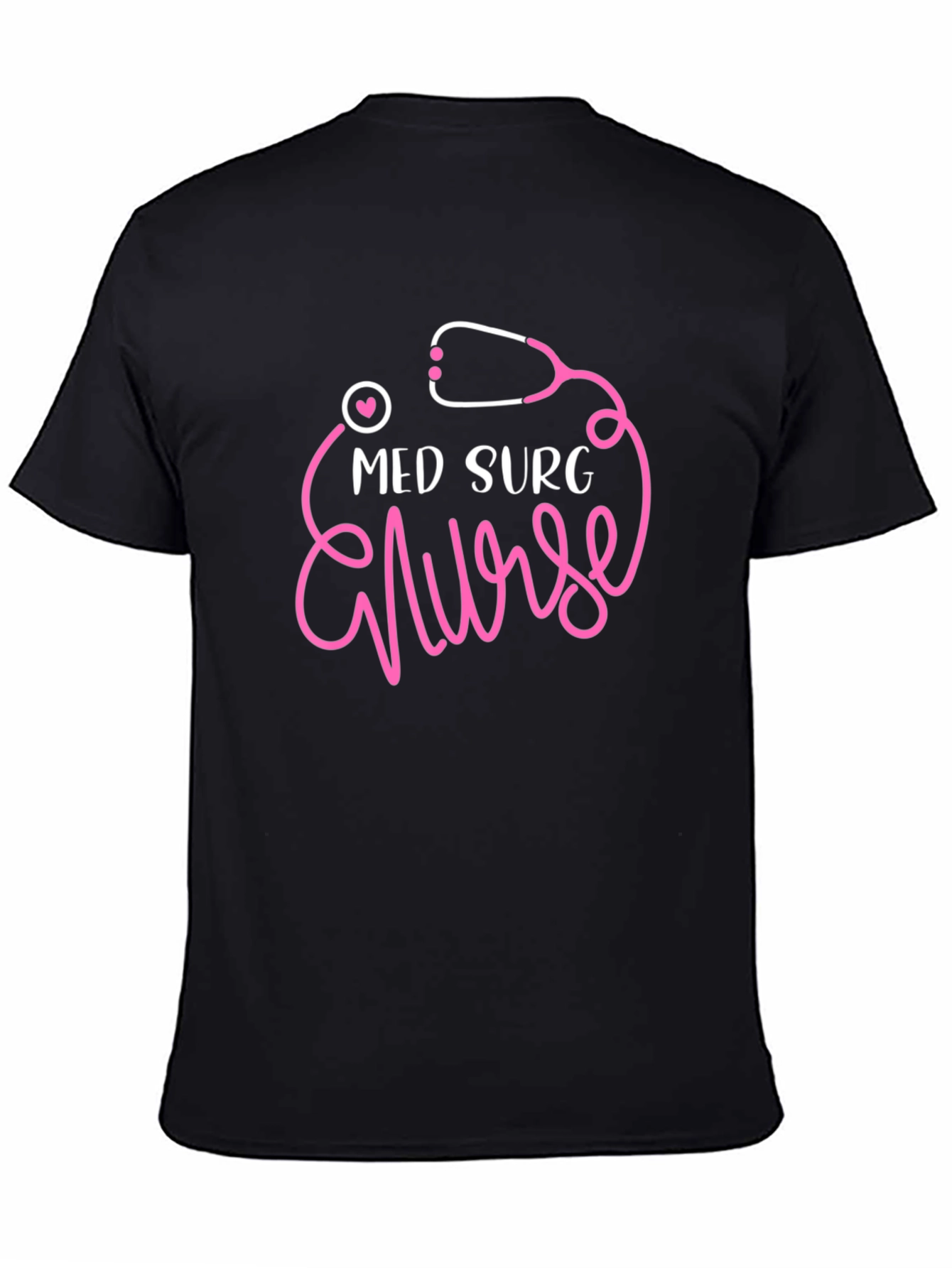 Med Surg Nurse T-Shirt - Stethoscope Design