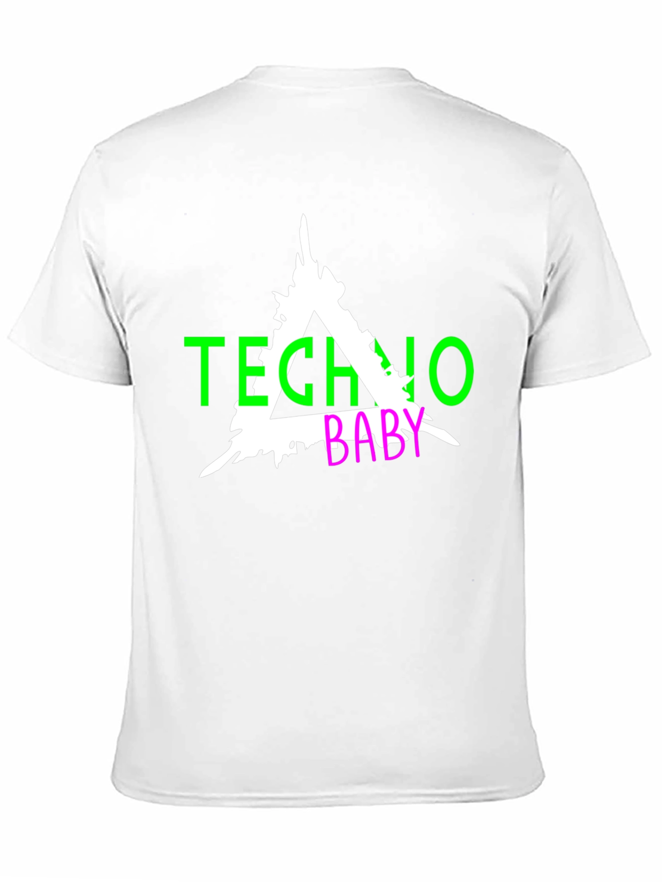 Techno Baby Graphic Tee - Black