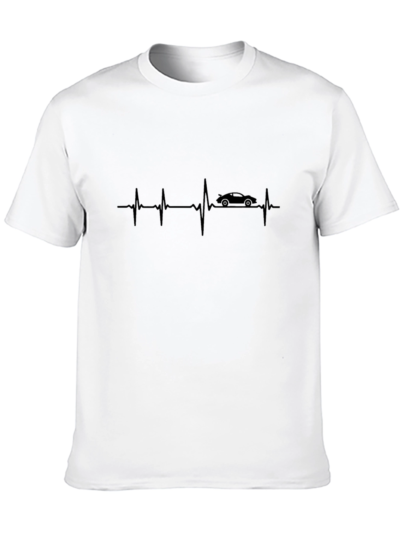 Car Heartbeat T-Shirt - Automotive Enthusiast Tee