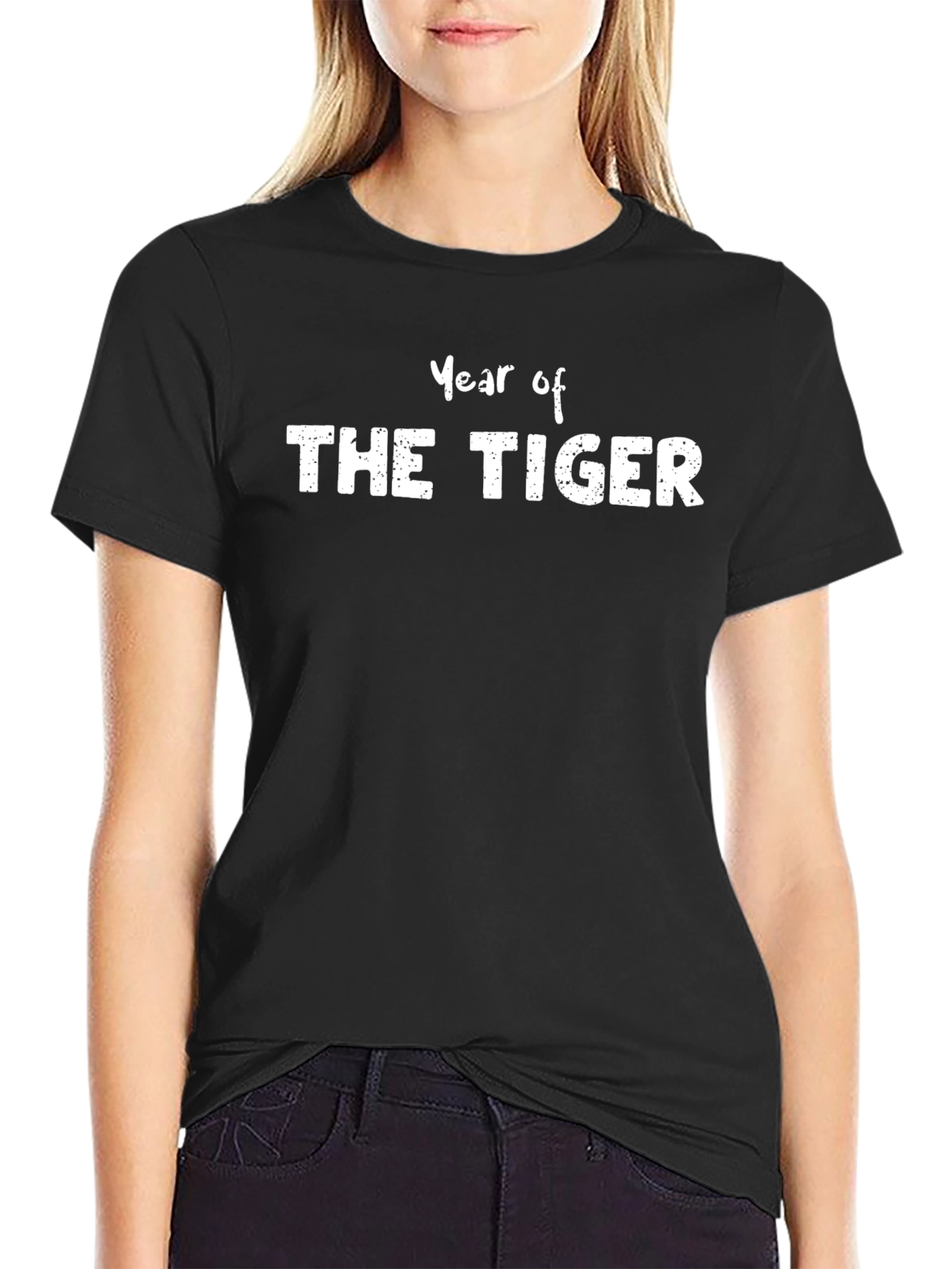 Year of the Tiger Black T-Shirt