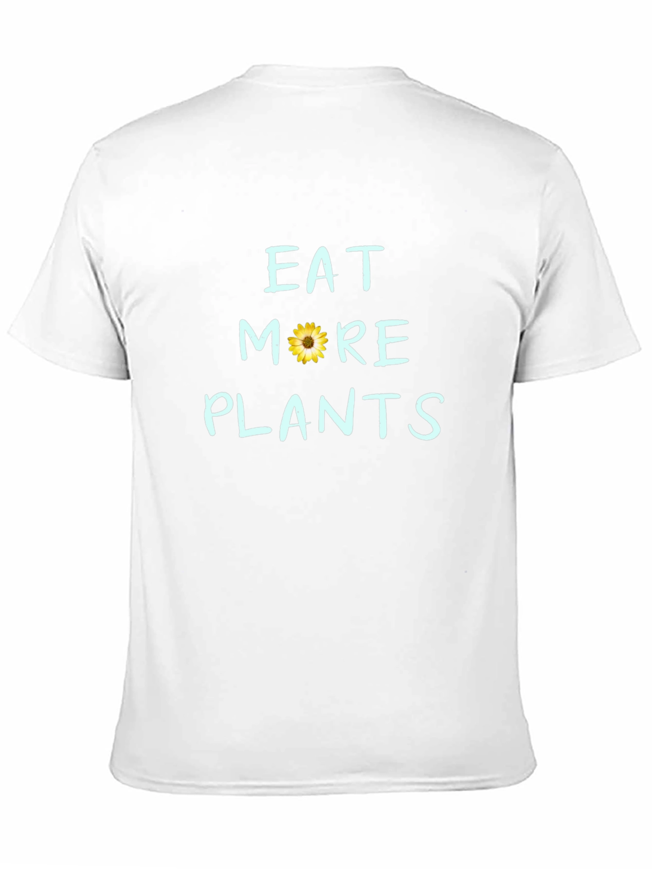 Eat More Plants T-Shirt - Vegan Sunflower Tee