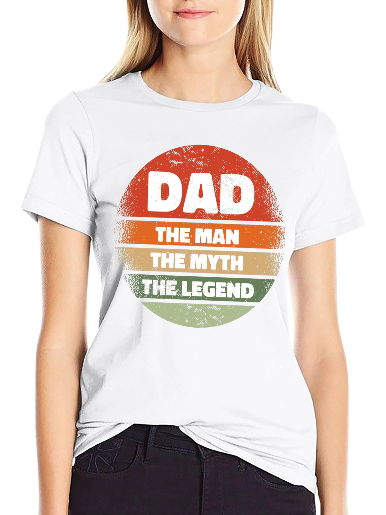 Dad The Man The Myth The Legend Graphic T-Shirt
