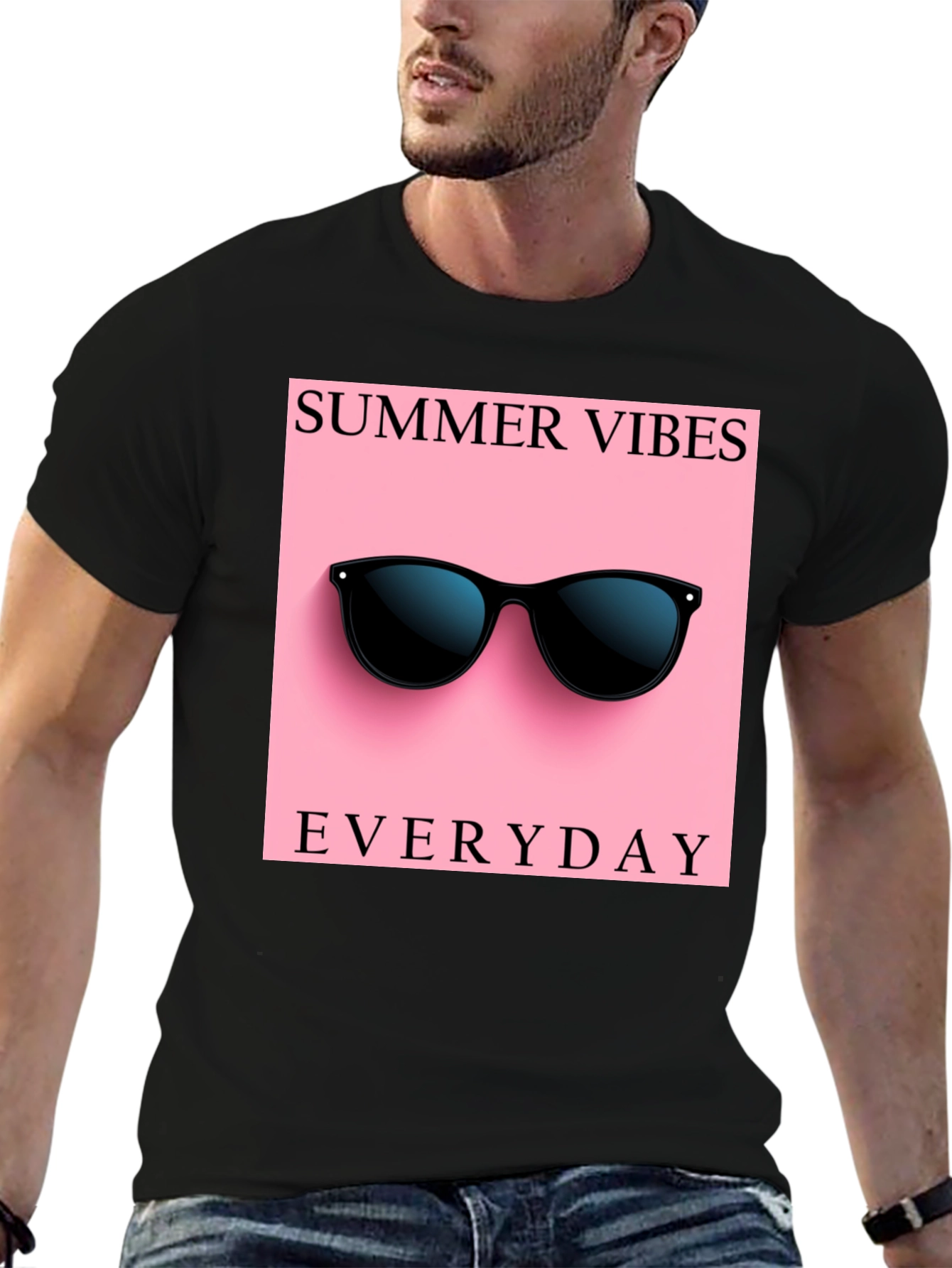 Summer Vibes Everyday Graphic Tee