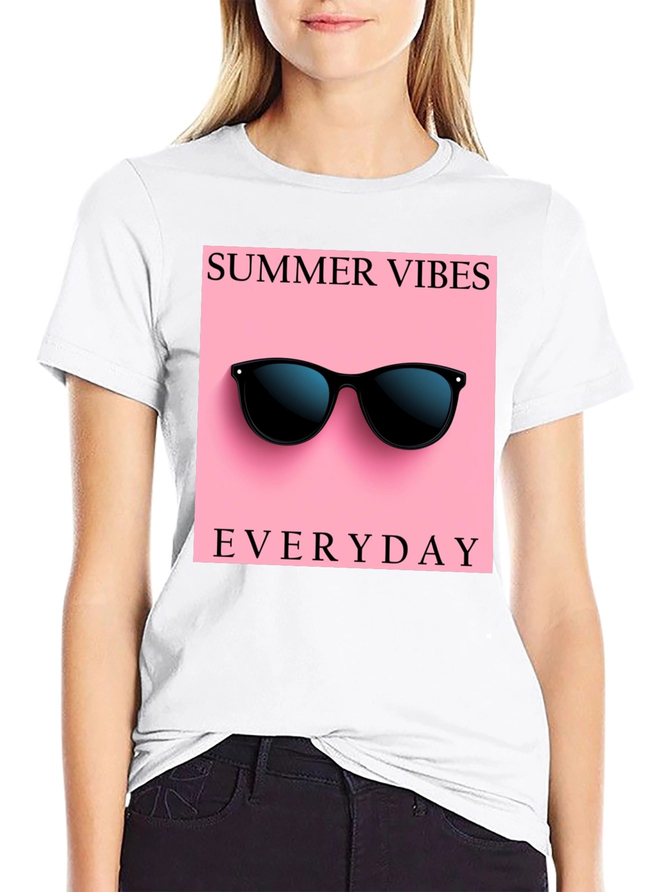 Summer Vibes Everyday Graphic Tee