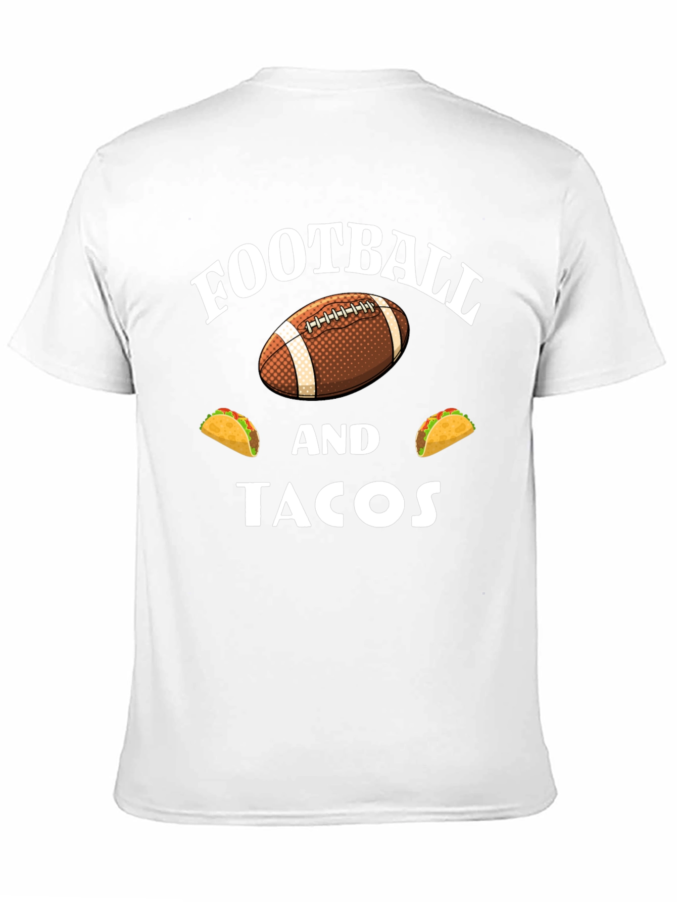Football and Tacos Graphic T-Shirt