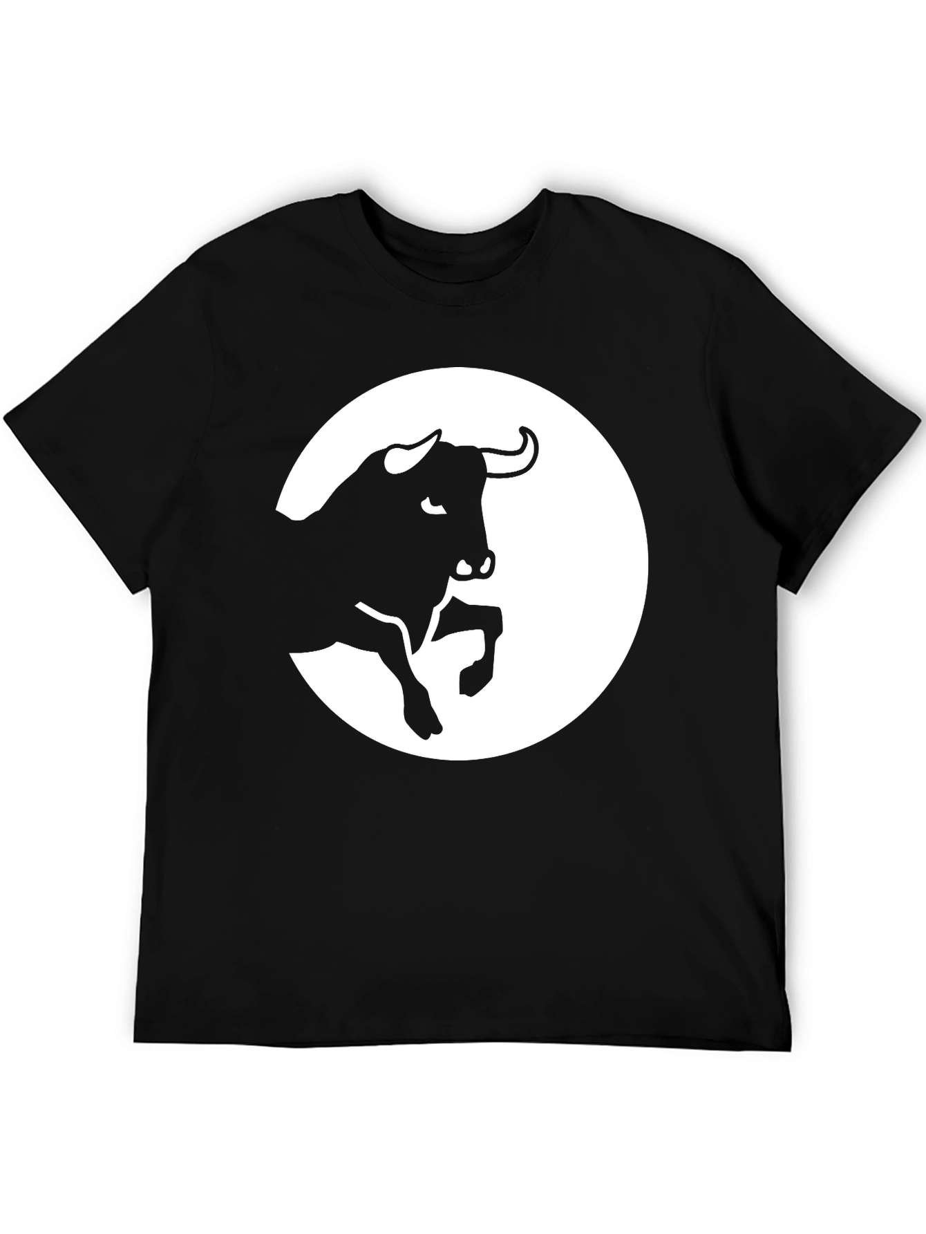 Black Bull Graphic Tee - Bold Stylish Comfortable