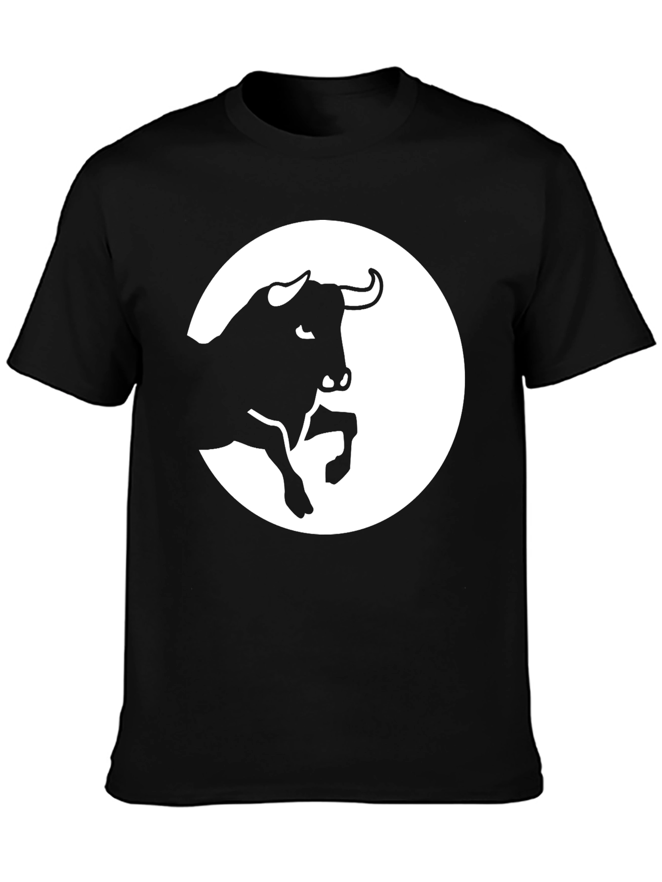 Black Bull Graphic Tee - Bold Stylish Comfortable
