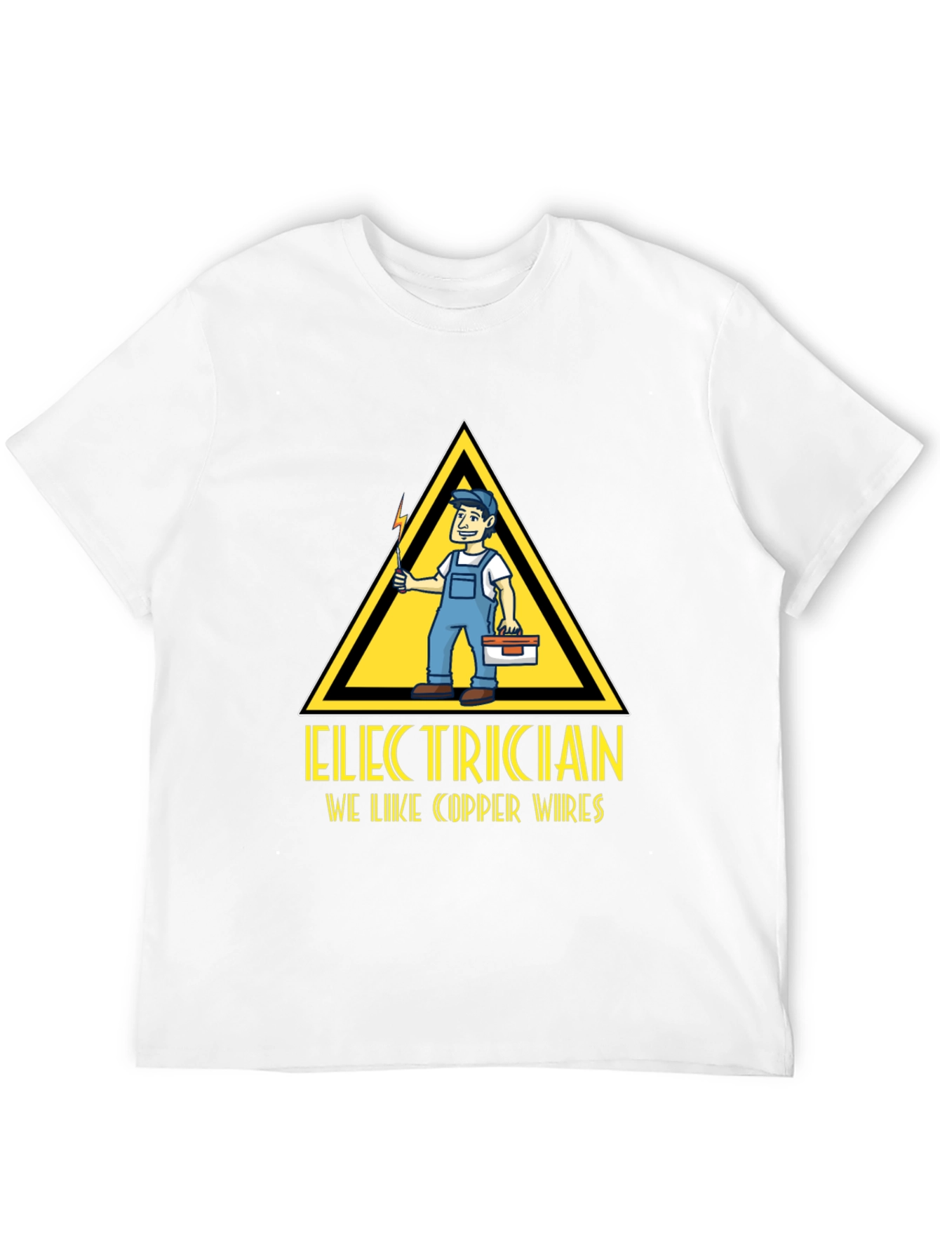 Electrician Humor Graphic T-Shirt