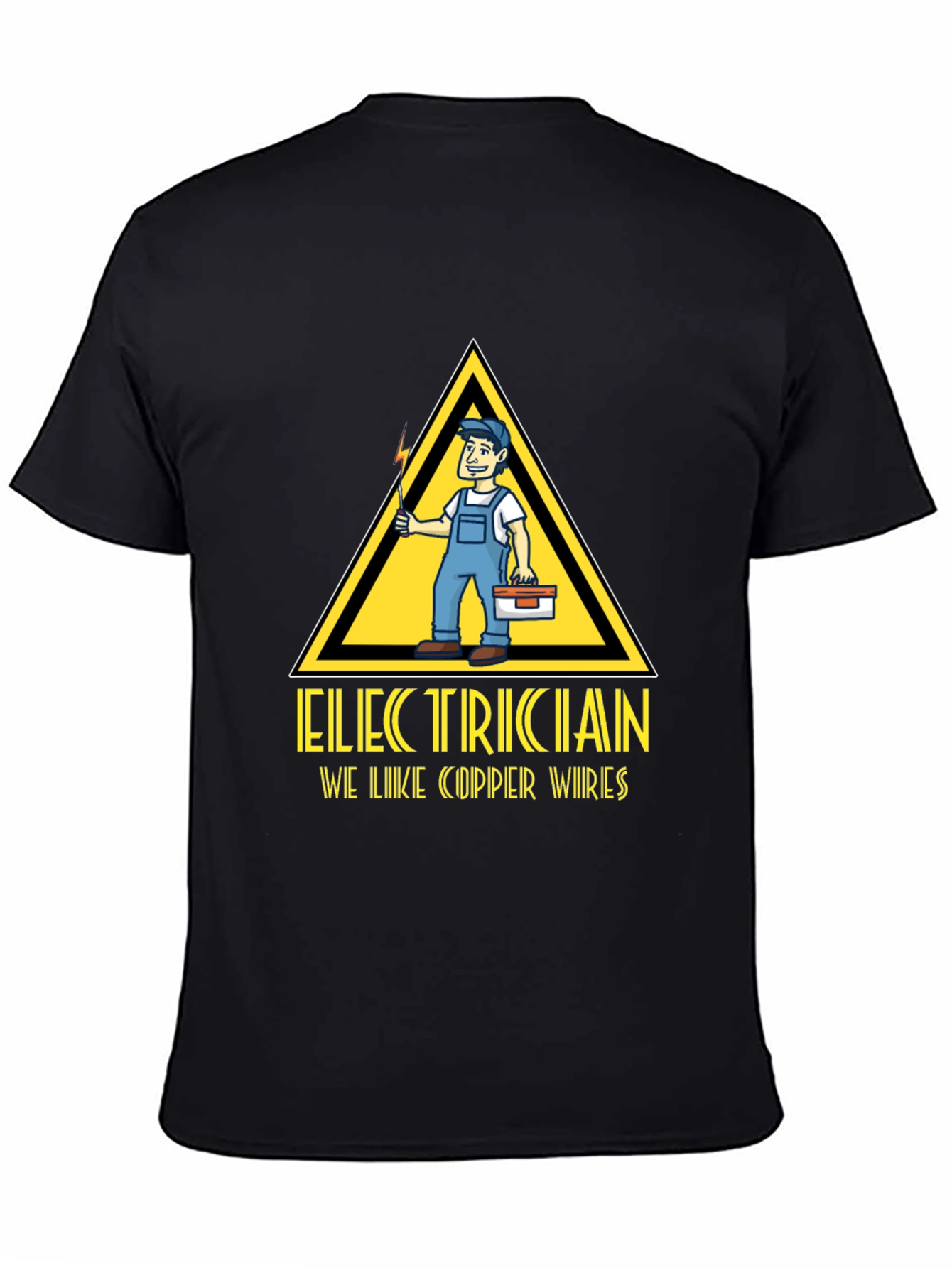 Electrician Humor Graphic T-Shirt