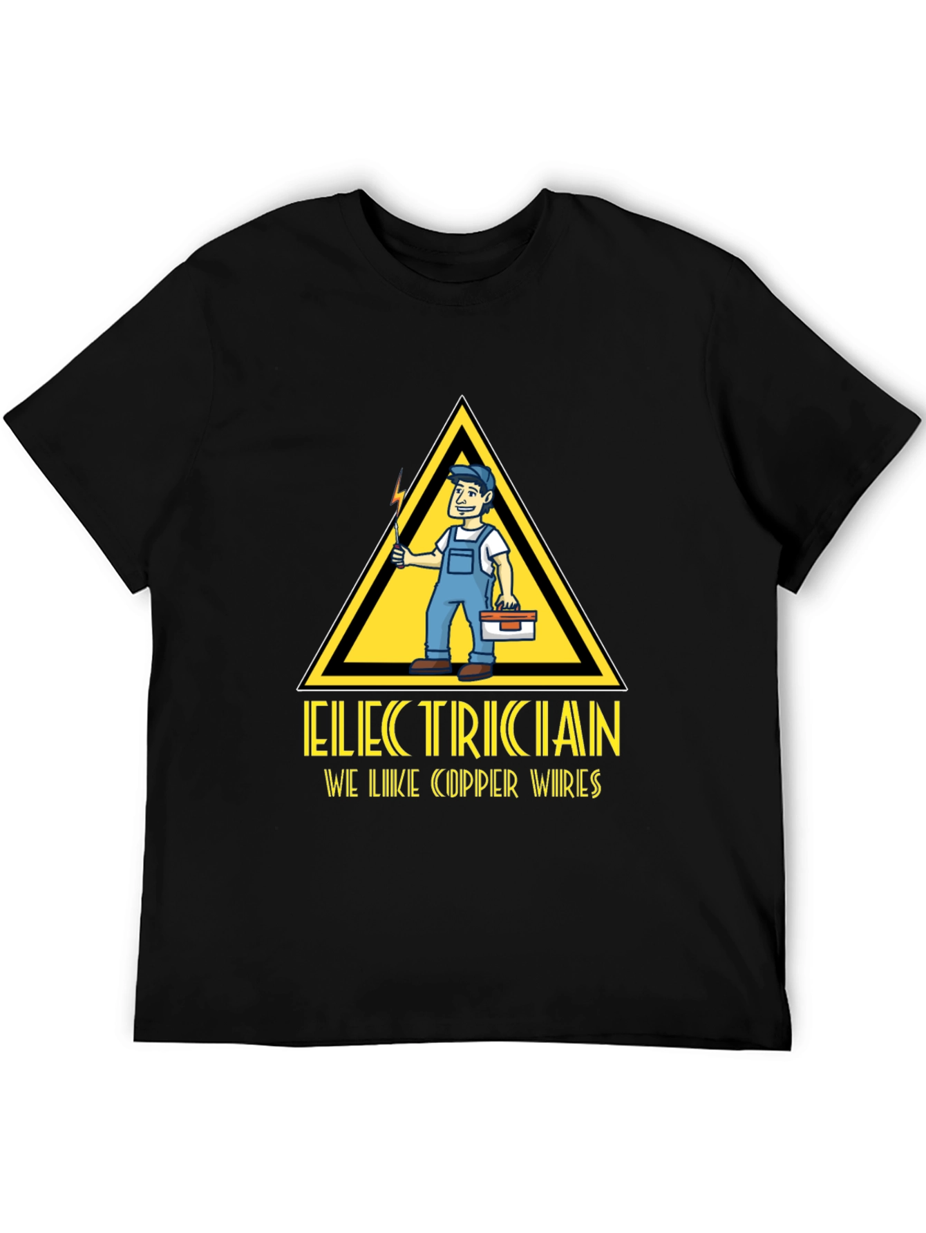 Electrician Humor Graphic T-Shirt