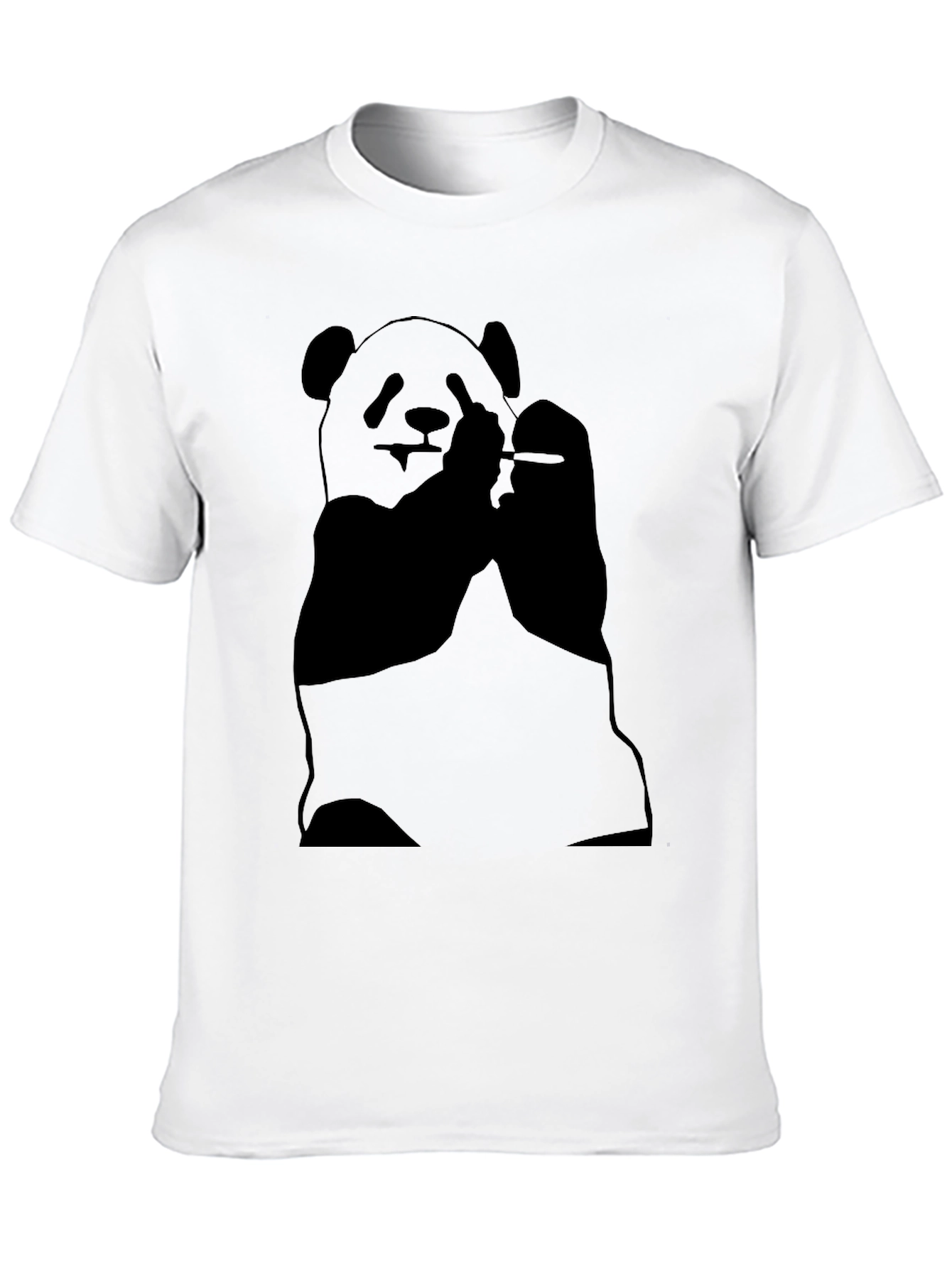 Cool Panda T-Shirt - Black Graphic Tee