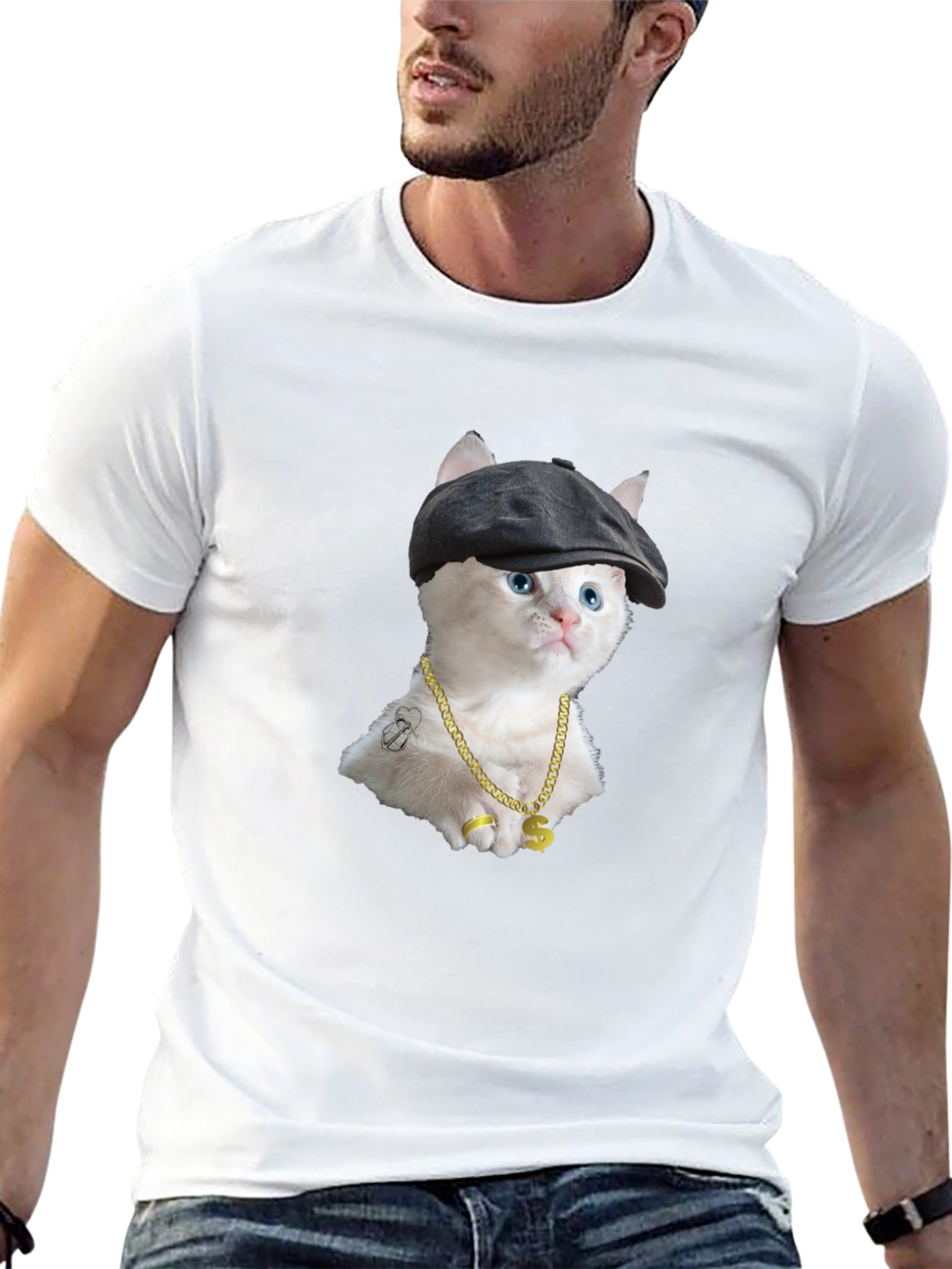 Cool Cat Black T-Shirt