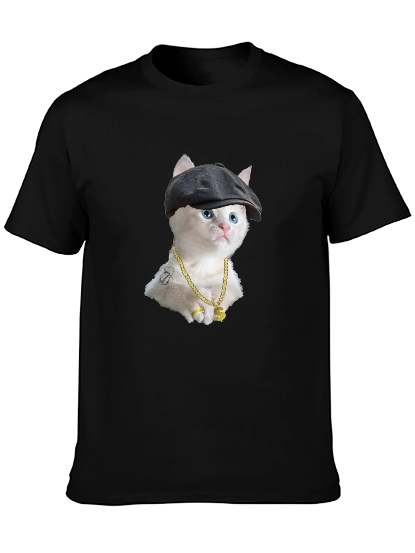 Cool Cat Black T-Shirt