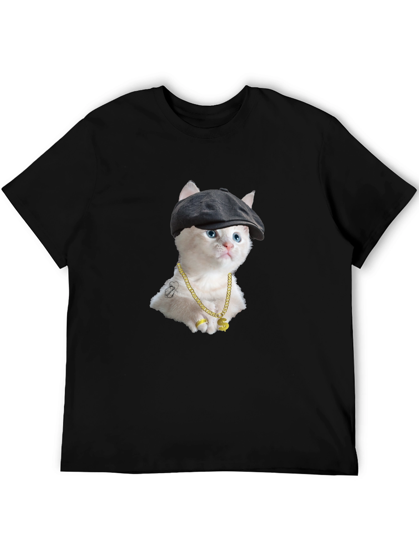 Cool Cat Black T-Shirt