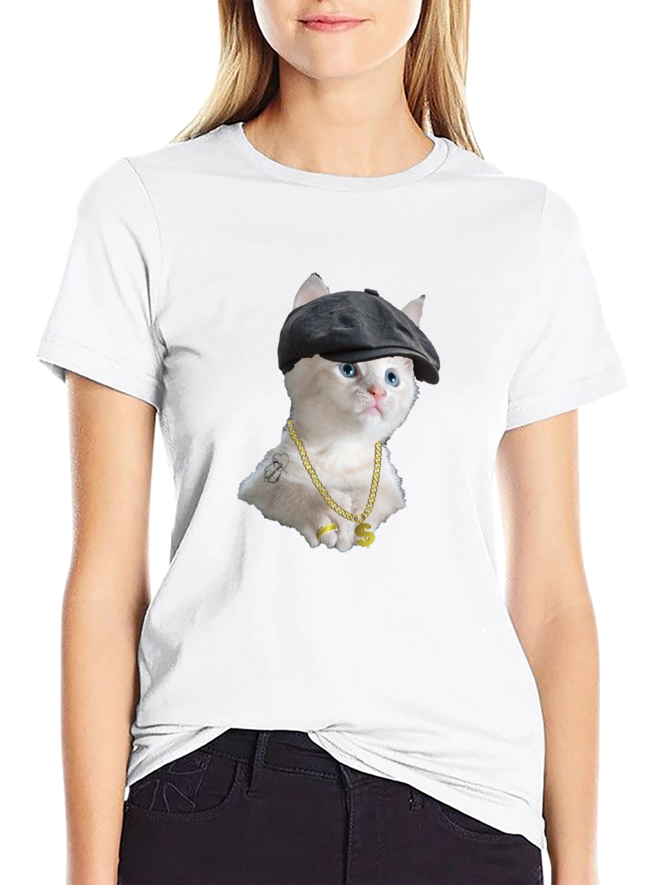 Cool Cat Black T-Shirt