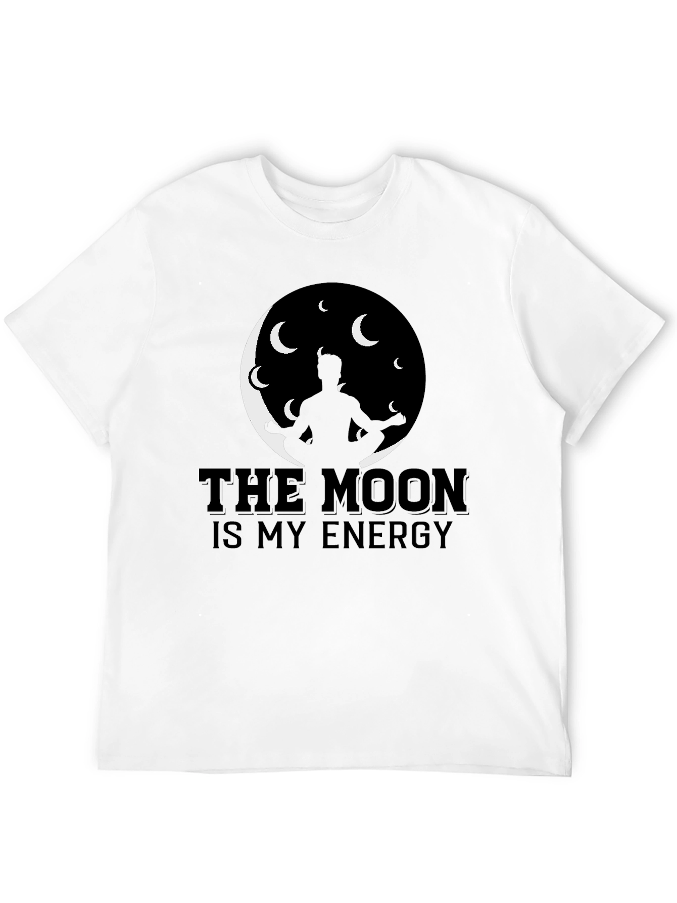 The Moon Is My Energy Graphic T-Shirt