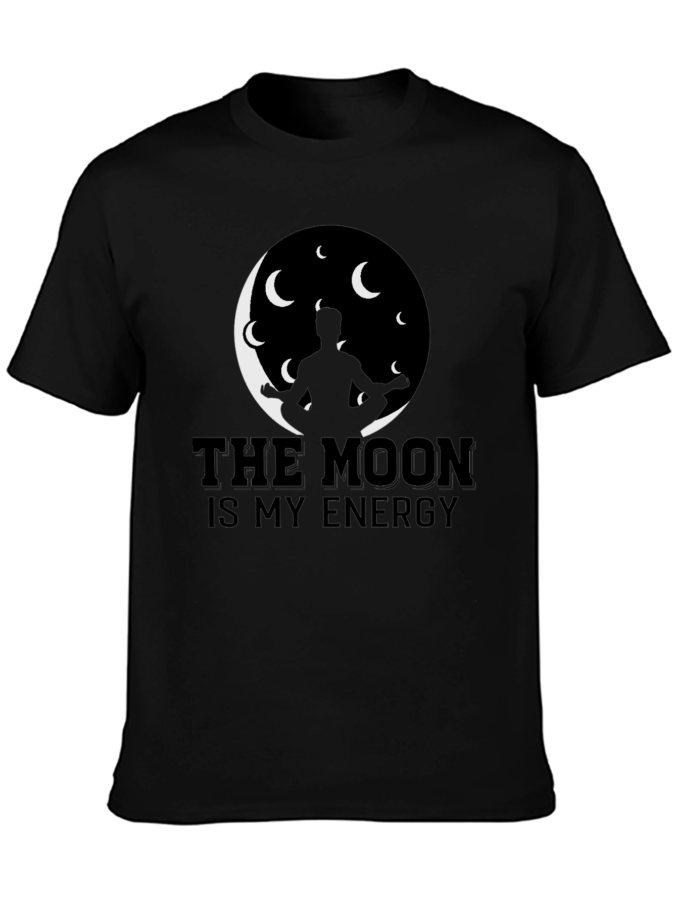 The Moon Is My Energy Graphic T-Shirt