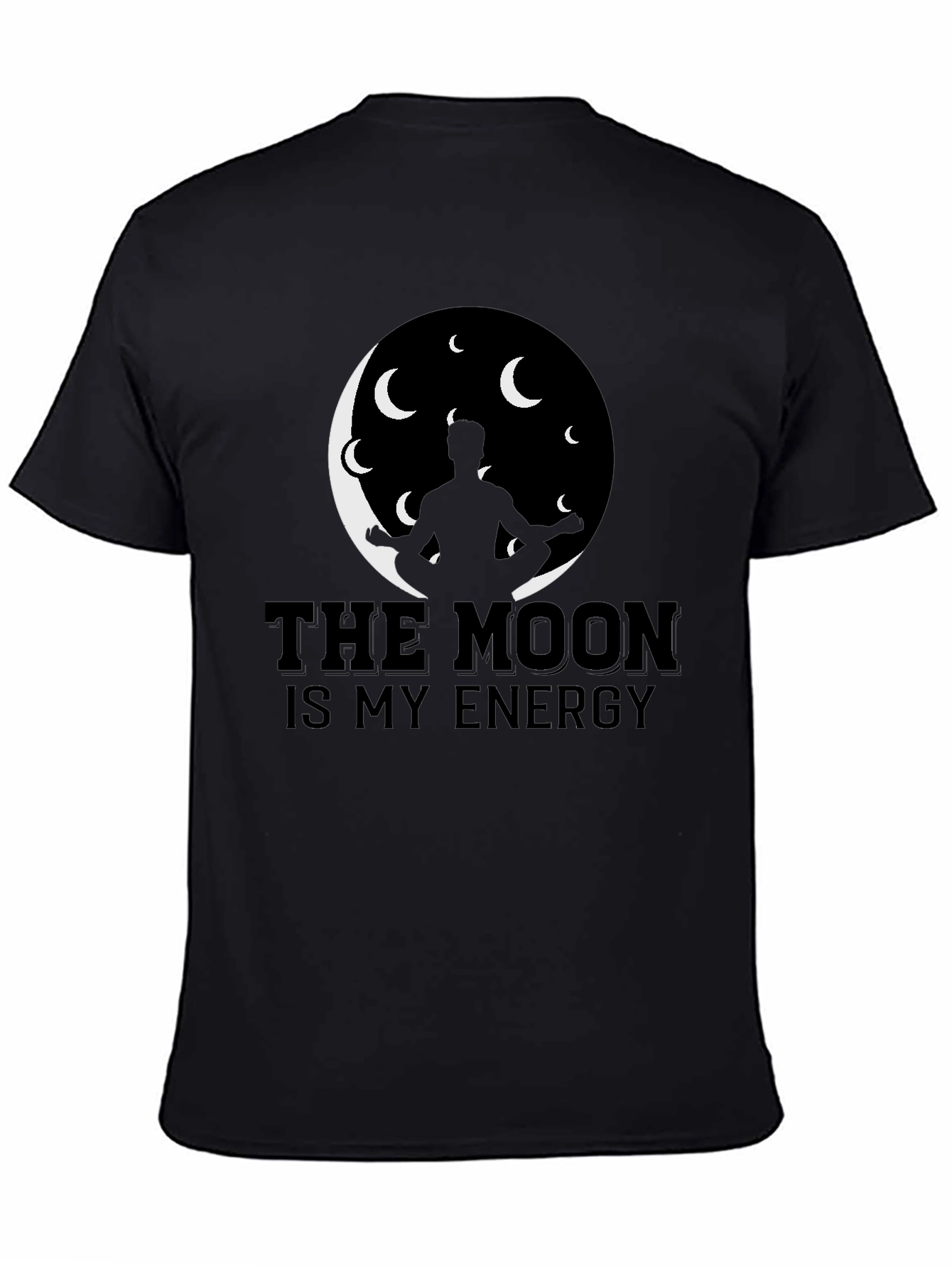 The Moon Is My Energy Graphic T-Shirt