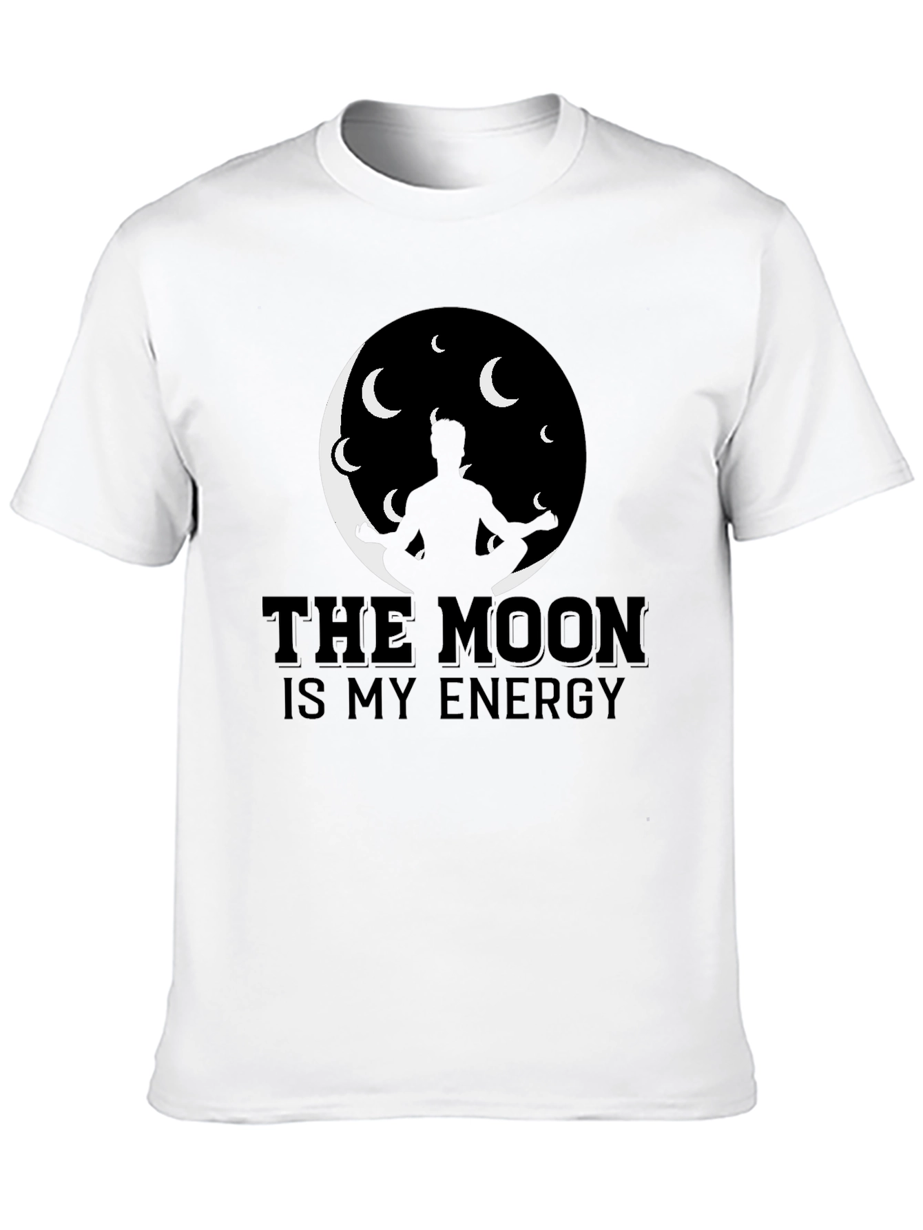 The Moon Is My Energy Graphic T-Shirt