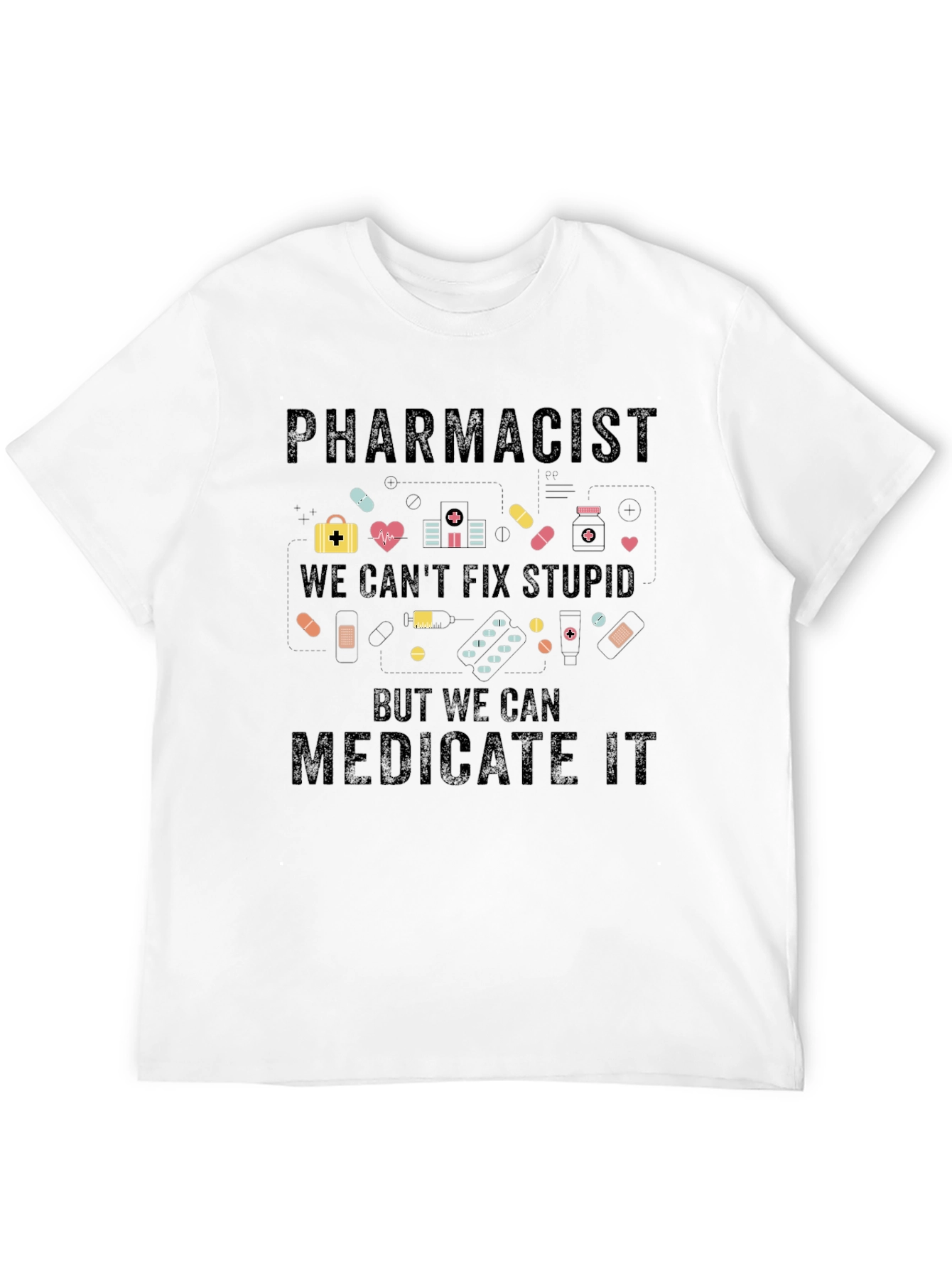 Pharmacist Medicate It T-Shirt