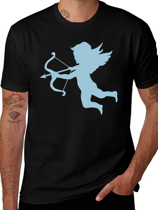 Cupid Graphic Tee - Mens Black T-Shirt