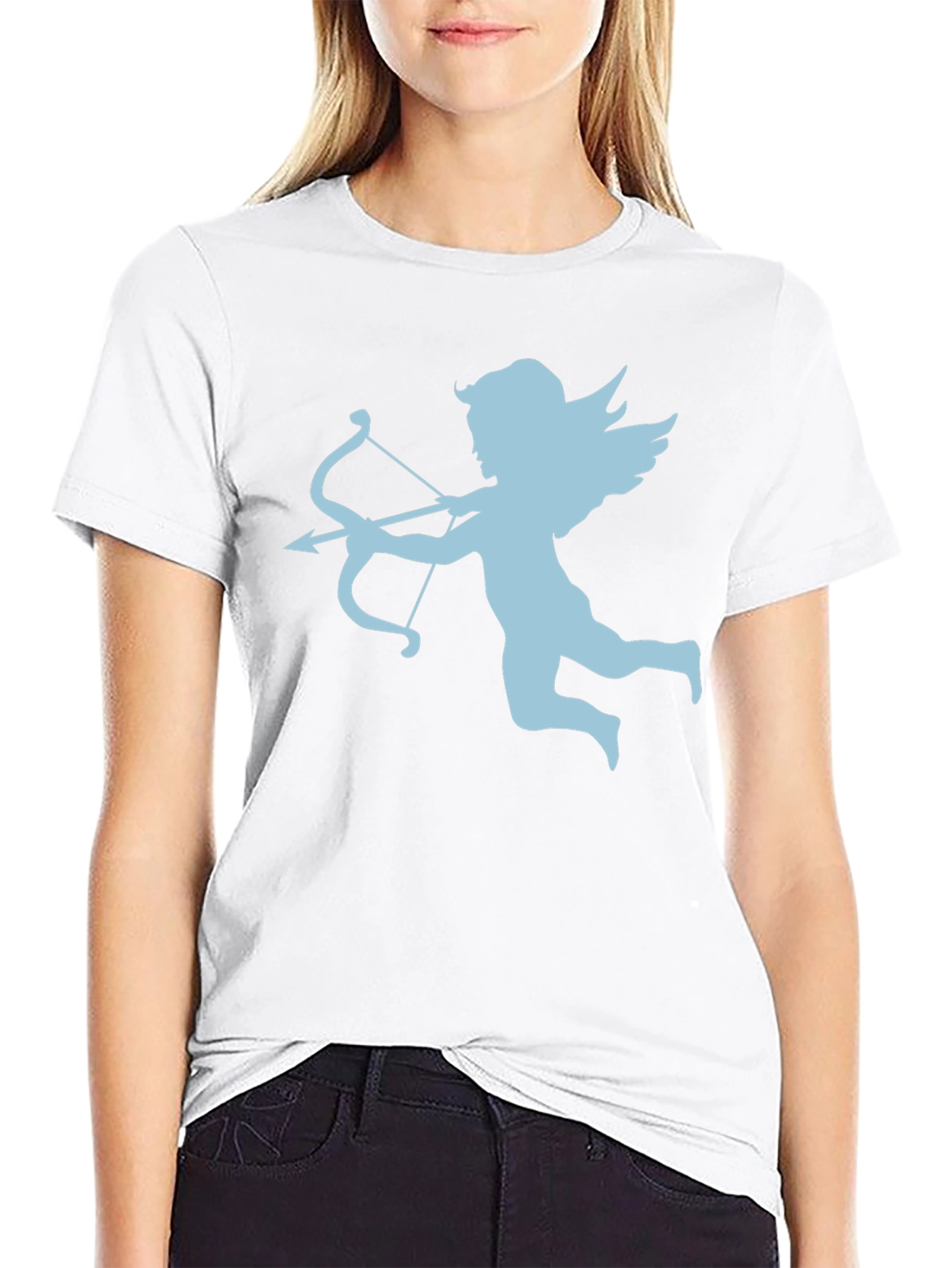 Cupid Graphic Tee - Mens Black T-Shirt