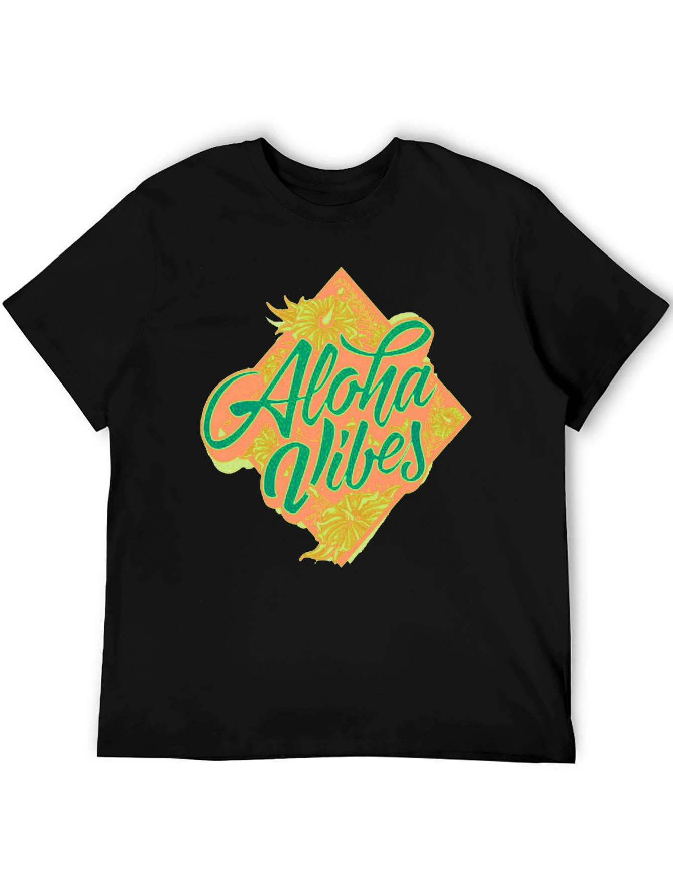 Aloha Vibes Graphic Tee - Tropical Style