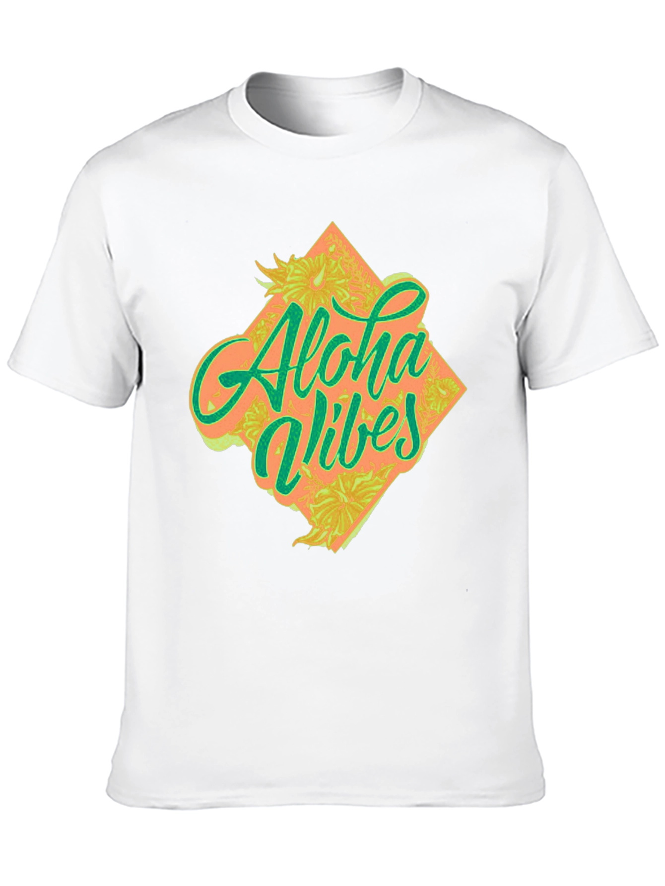 Aloha Vibes Graphic Tee - Tropical Style