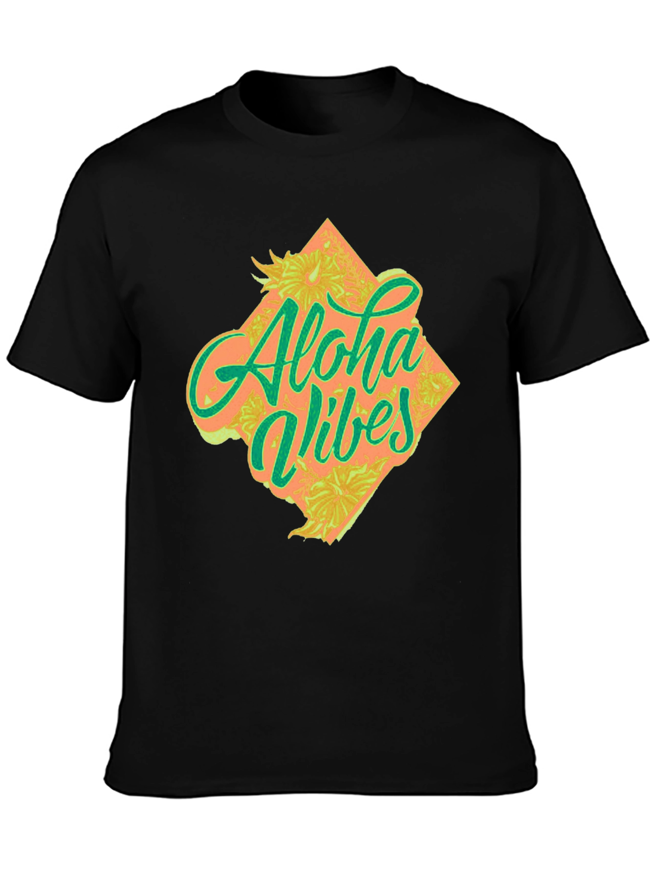 Aloha Vibes Graphic Tee - Tropical Style