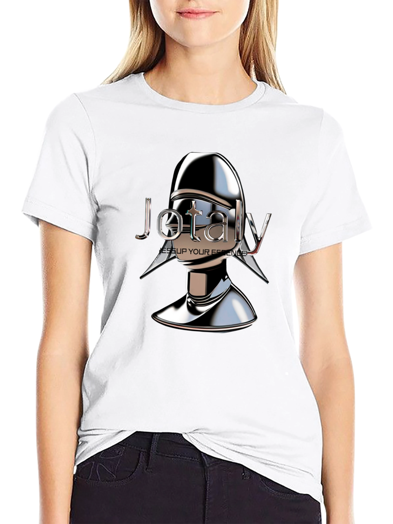Jotaly T-Shirt - Futuristic Metal Design