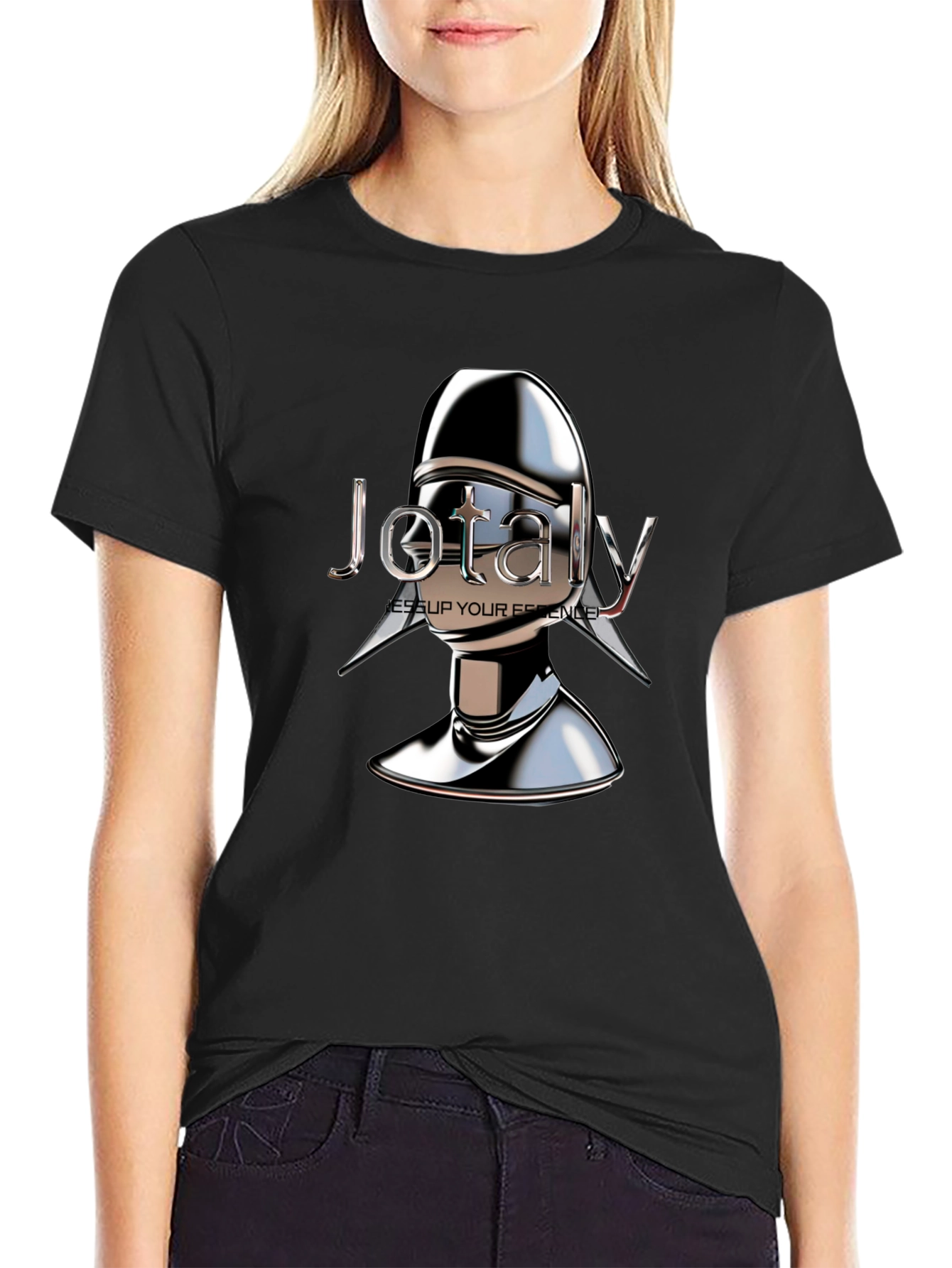 Jotaly T-Shirt - Futuristic Metal Design