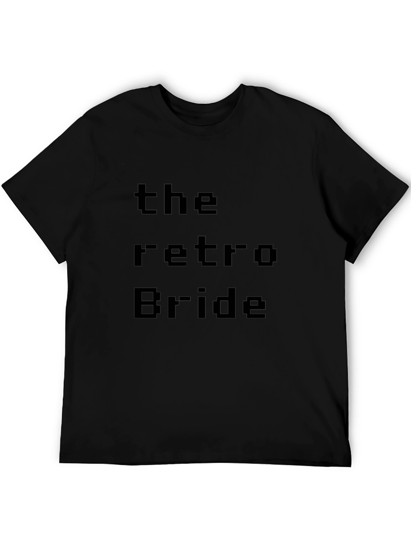 The Retro Bride T-Shirt - Pixel Graphic Tee