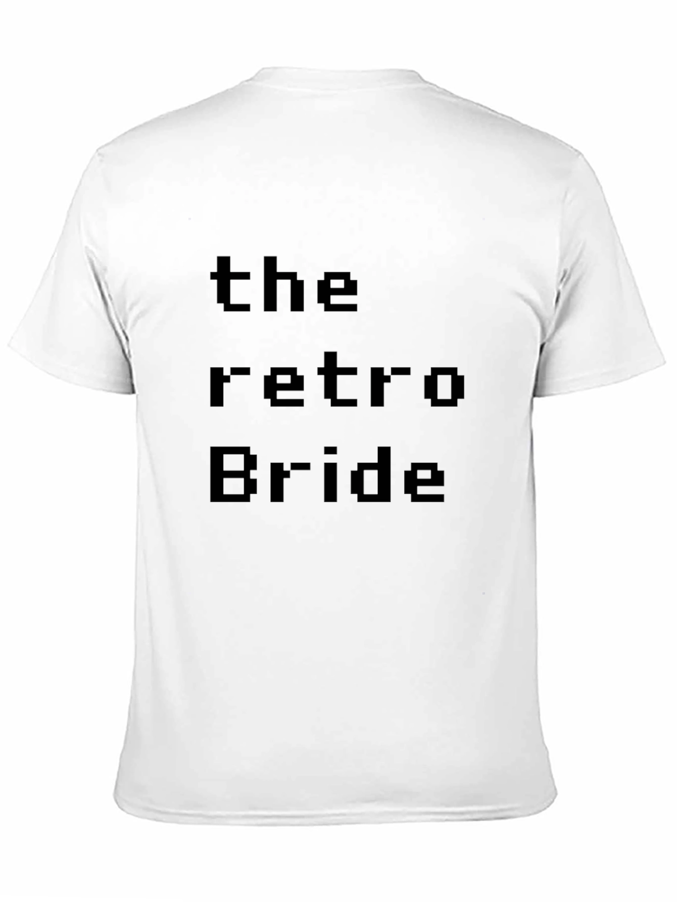 The Retro Bride T-Shirt - Pixel Graphic Tee