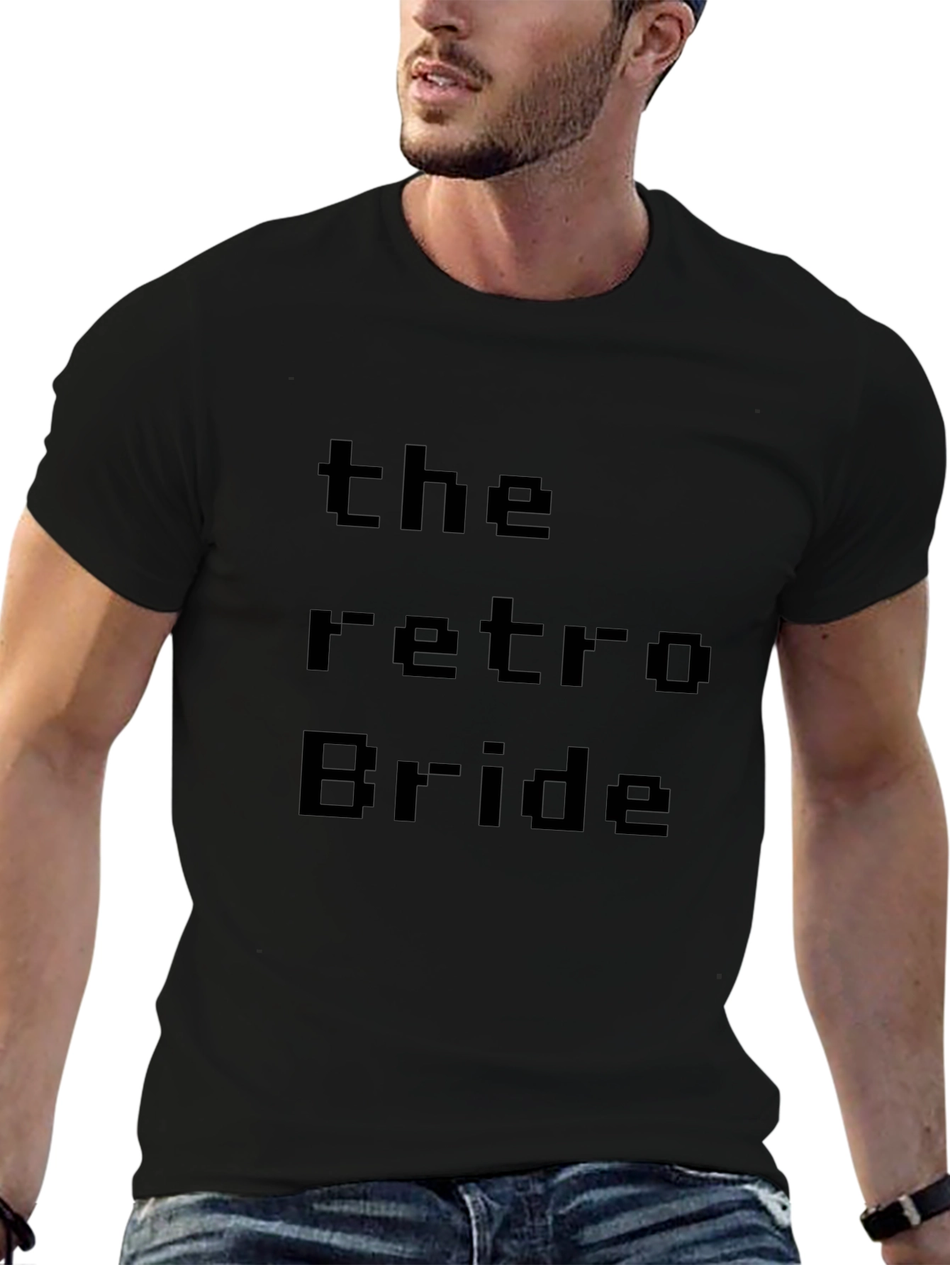 The Retro Bride T-Shirt - Pixel Graphic Tee