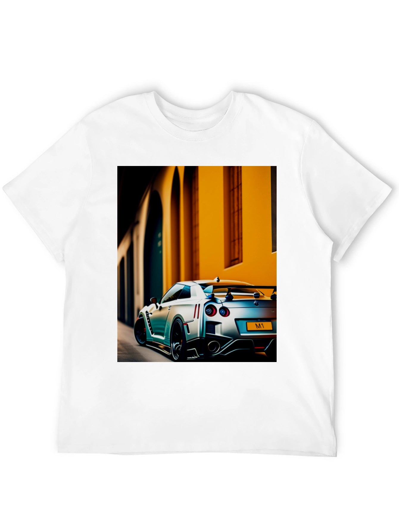 Sleek Black Car Enthusiast Graphic Tee