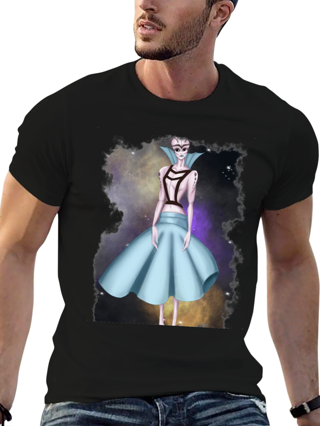 Alien Ballerina Graphic Tee