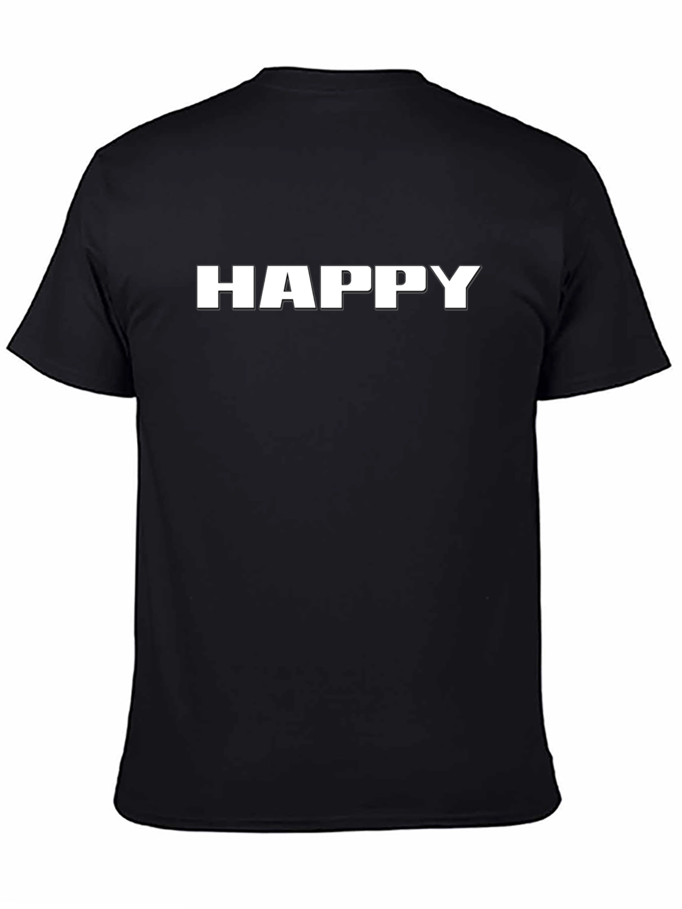 Happy Graphic T-Shirt - Casual Wear