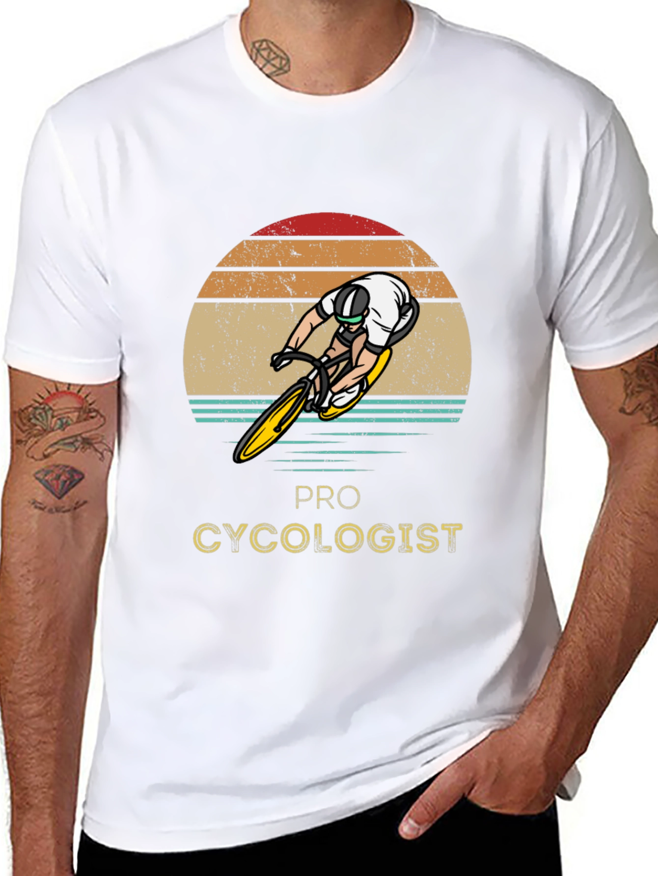 Pro Cycologist Graphic T-Shirt - Black