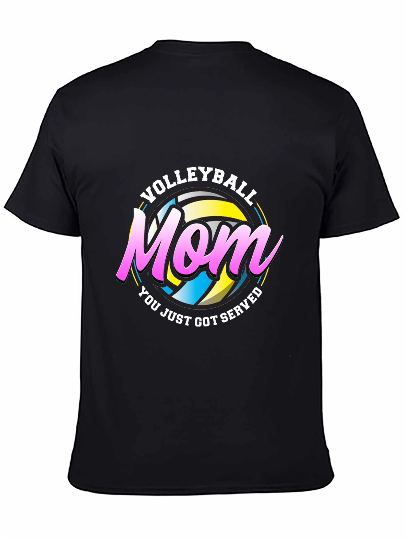 Volleyball Mom T-Shirt - Served Design